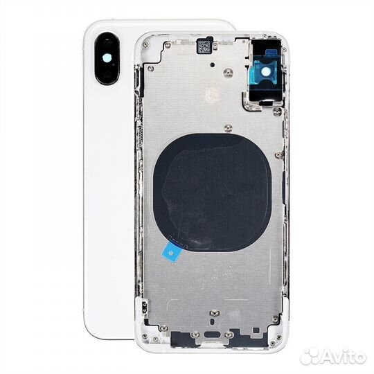 Корпус для iPhone X (Ростест) (белый) Oem