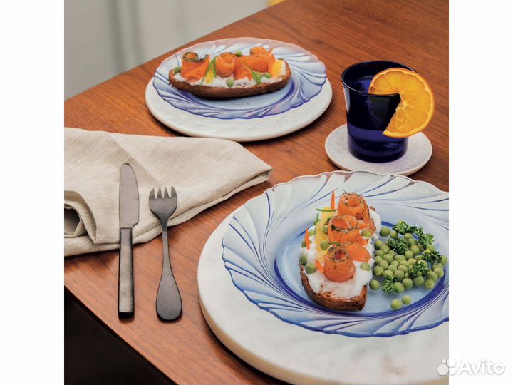 Набор посуды 44 предмета duralex Франция