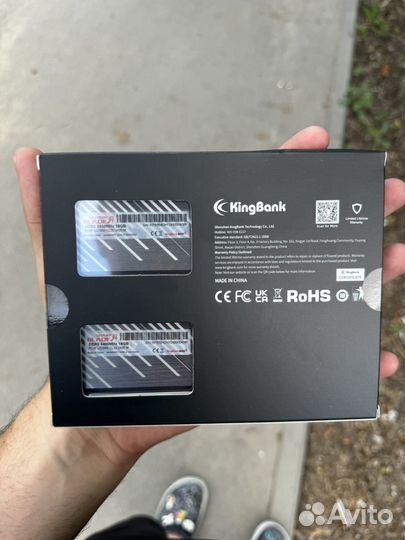 Оперативная память ddr5 KingBank 6400 mHz