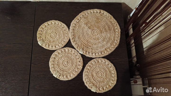 Сервировочные салфетки крючком