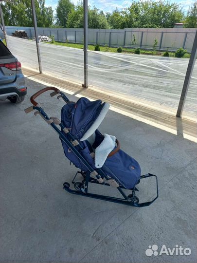 Санки коляска ника 7 8