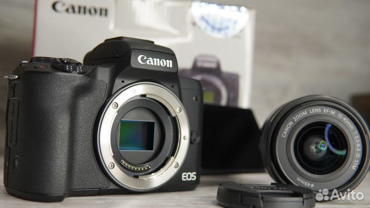Canon EOS M50 kit ef-m 15-45