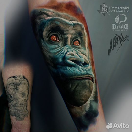 Перекрытие староых тату