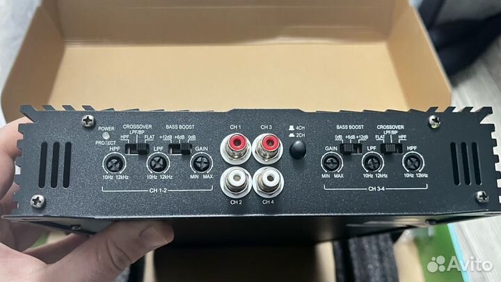 Усилитель 4 канальный machete