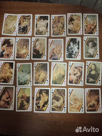 Карты игральные сувенирные 54 шт