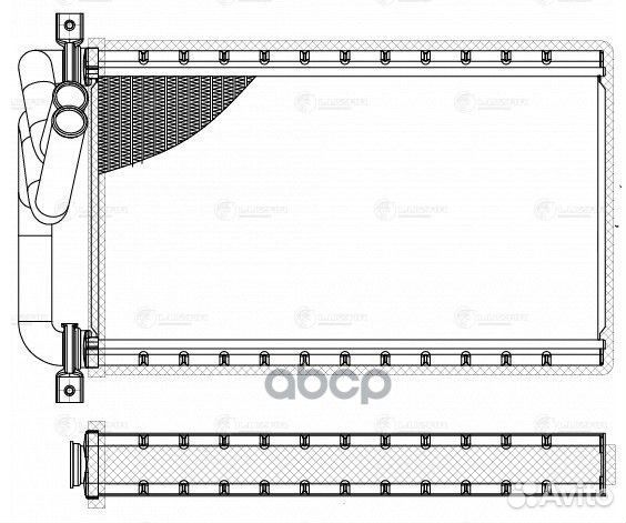 Радиатор отопителя honda civic 4D (06) /CR-V (0