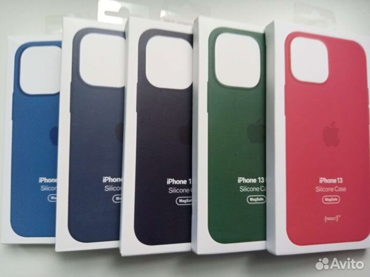 Силиконовый чехол для iPhone 13/14/Pro/Max