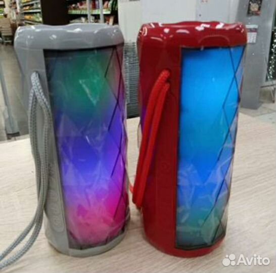 Блютуз колонка с подсветкой