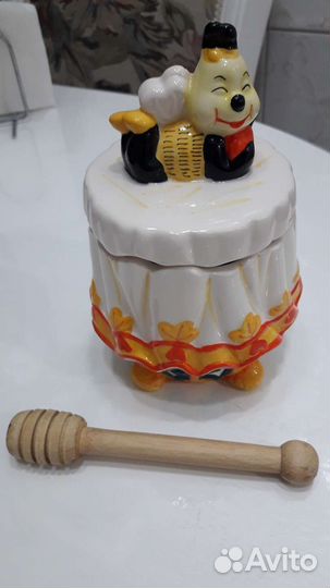 Баночка для меда керамика