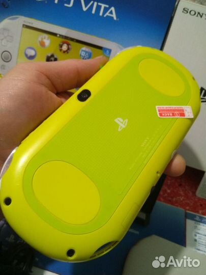 Vita slim lime сн7690 прошита 32гб psp