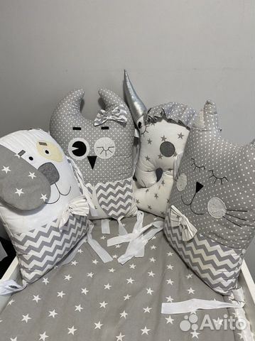 Бортики в кроватку