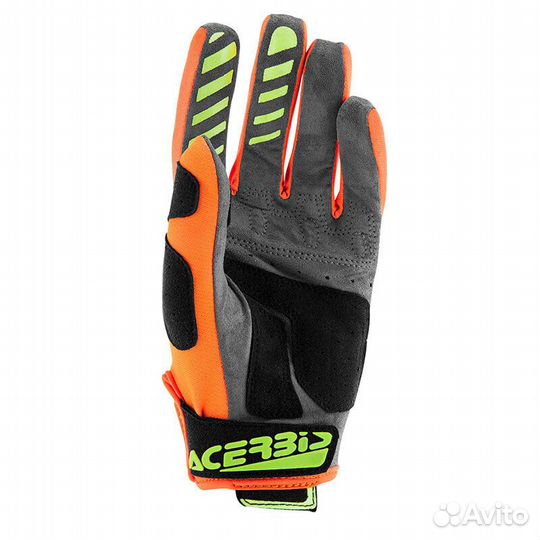 Acerbis Mx 2 мотоперчатки Fluo Yellow-fluo Orange