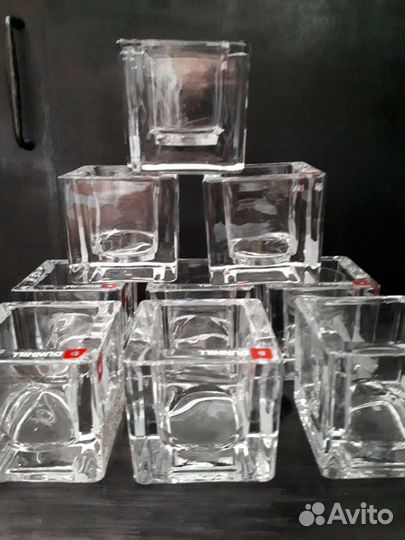 Пепельницы (куб) /подсвечники 7 7 см