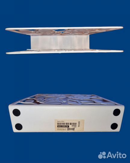 Салфетница IKEA liksidig металл, розы + Салфетки