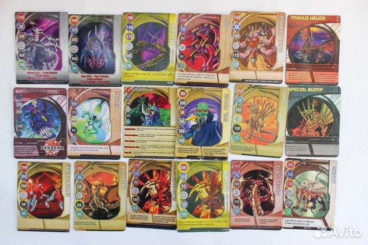 Карточки бакуган