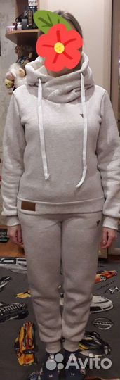 Костюм жен спортивный на флисе 44-46