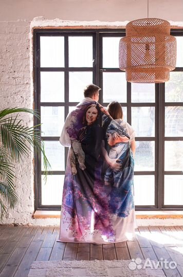 Плед из фотографий