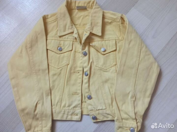 Пиджак джинсовый