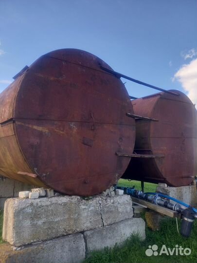 Бочка емкость металлическая 25 м3