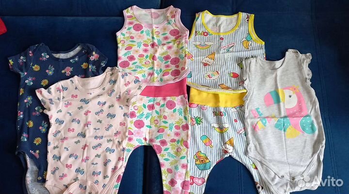 Пакет вещей на девочку от 0 до года