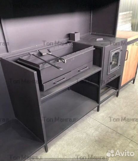 Мангальная зона барбекю