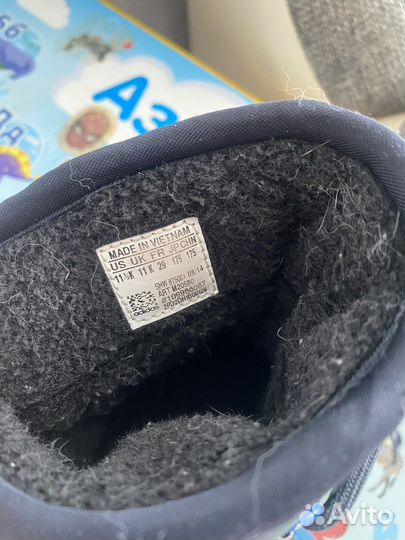 Детская сапоги adidas зимние