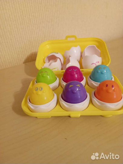 Развивающая игрушка Сортер Найди яйцо