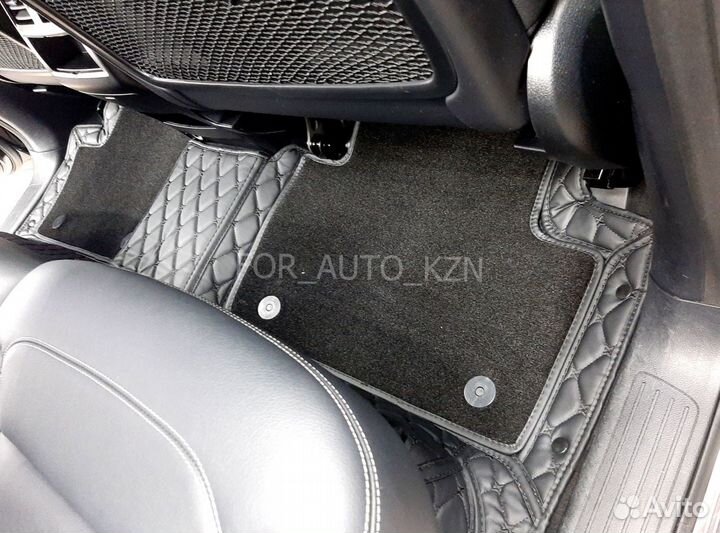 3d 5д коврики из экокожи