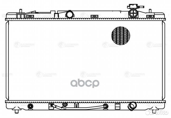 Радиатор Toyota Camry (07) 3.5 AT LRC19119 luzar
