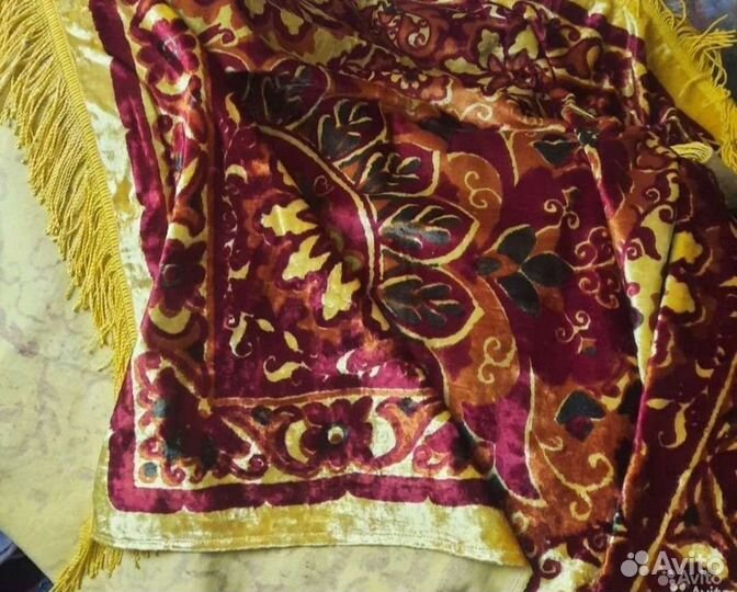 Ковёр-плед 135 на 210. Новый. Плюшевый