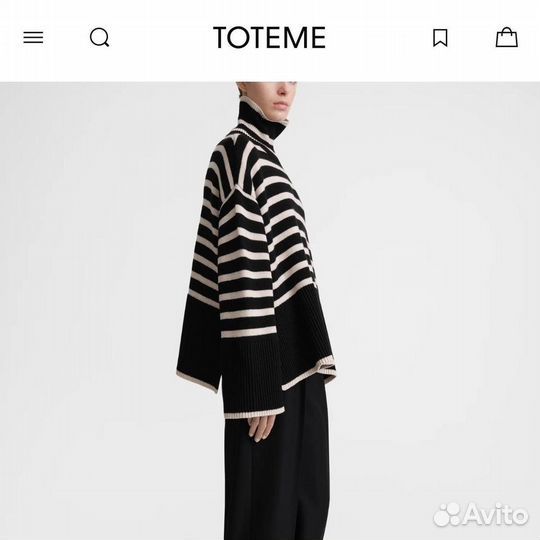 Свитер toteme оригинал