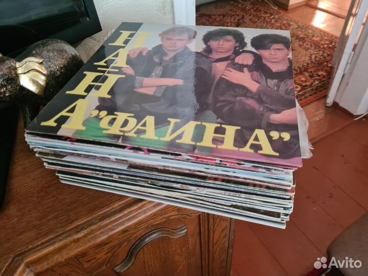 Виниловые пластинки россии и СССР