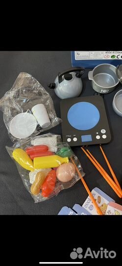 Набор детской посуды кухни