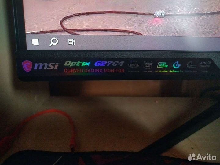 Msi optix G27c4 отклик 1 ms 165 грц 27дюймов