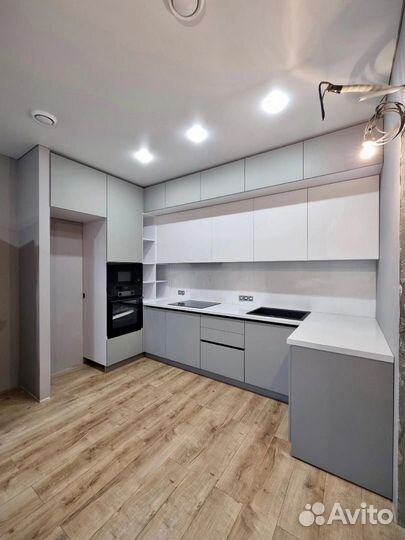 Кухня на заказ Г-образная в Рассрочку