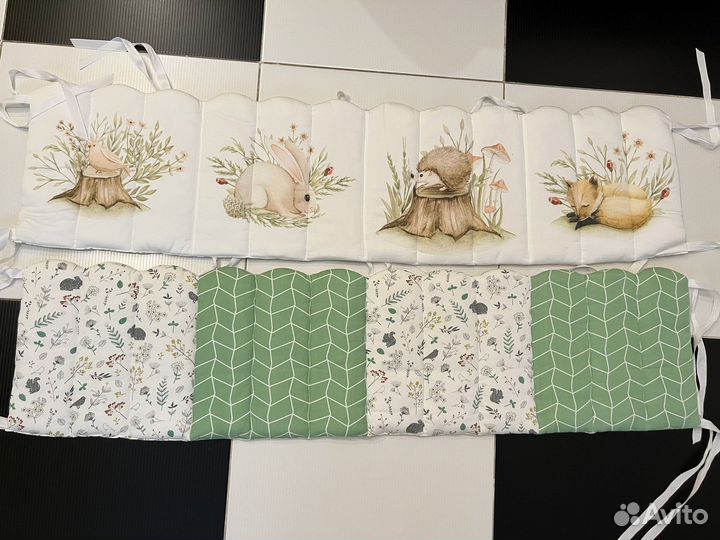 Бортики в детскую кроватку