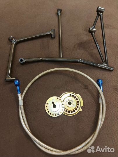 Армированные тормозные шланги Spiegler на мотоцикл