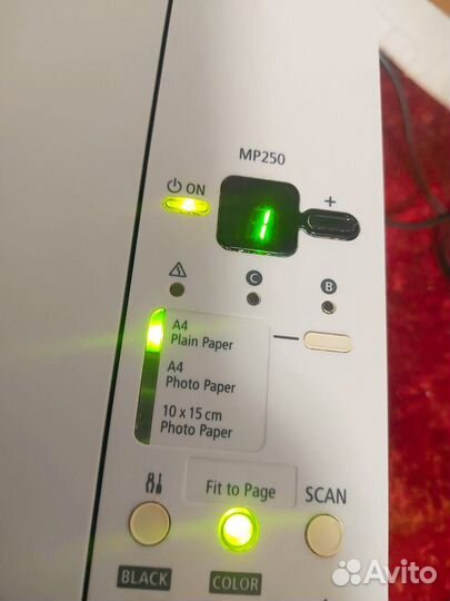 Принтер canon mp250