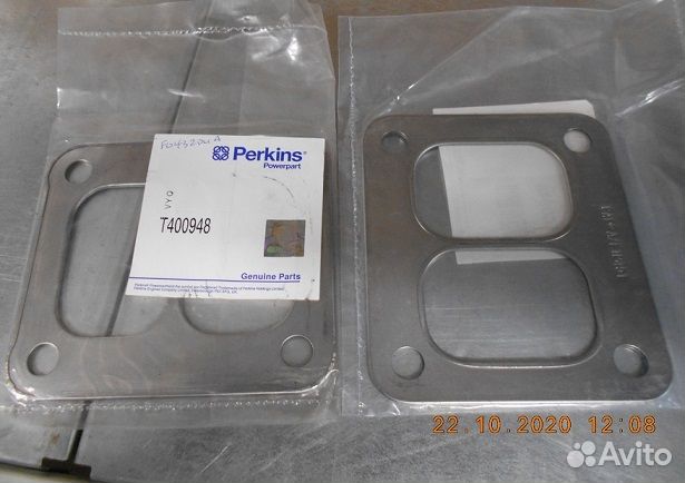 Прокладка турбокомпрессора / gasket арт: T400948