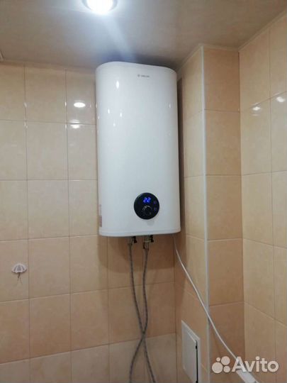 Установка водонагревателя