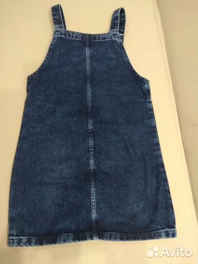 Джинсовый сарафан для девочки