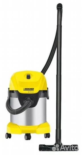 Профессиональный пылесос karcher WD 3 Premium 1000