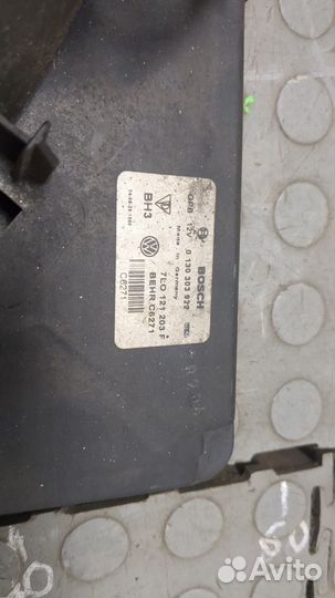 Вентилятор радиатора Volkswagen Touareg, 2004