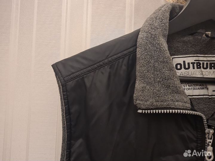 Жилет мужской Outburst чёрный утепленный