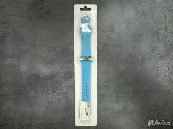 Силикон ремешок Apple Watch 38-40mm (Синий)