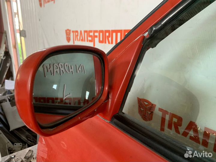 Зеркало левое Ниссан Марч К11