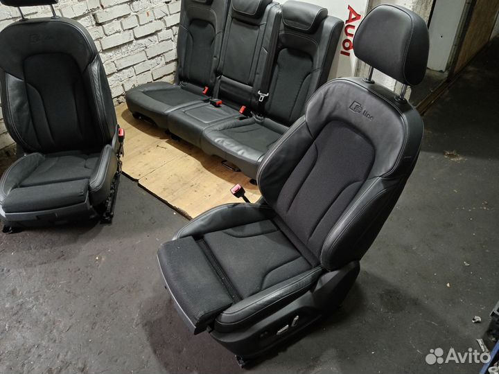 Сиденья S-line audi q5 8r