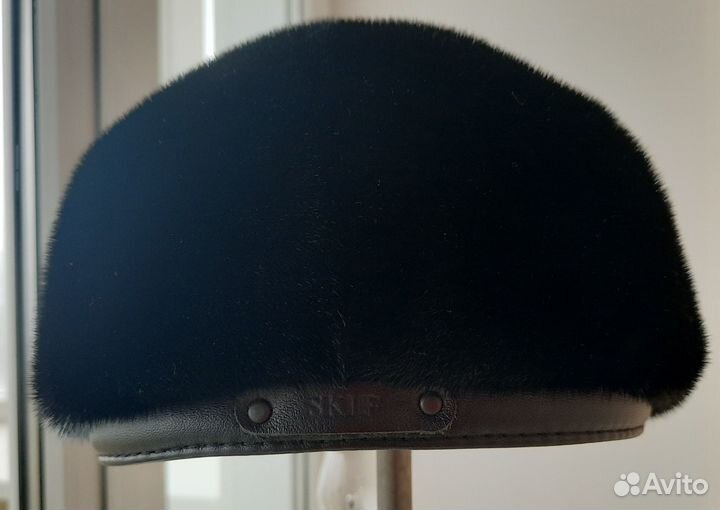 Зимняя кепка реглан меховая с ушками