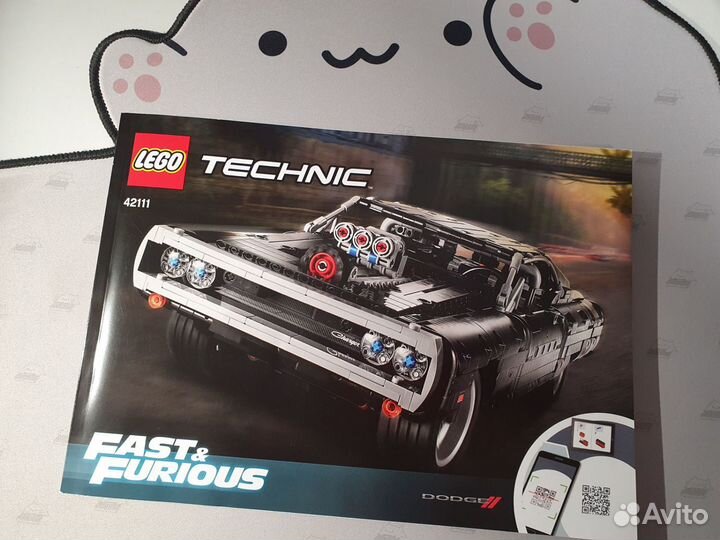 Lego Technic 42111 dodge charger доминика торетто