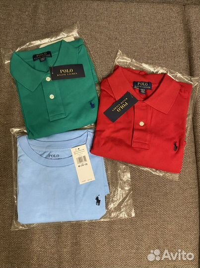 Polo Ralph Lauren, новые. длин. и корот. рукав, ра